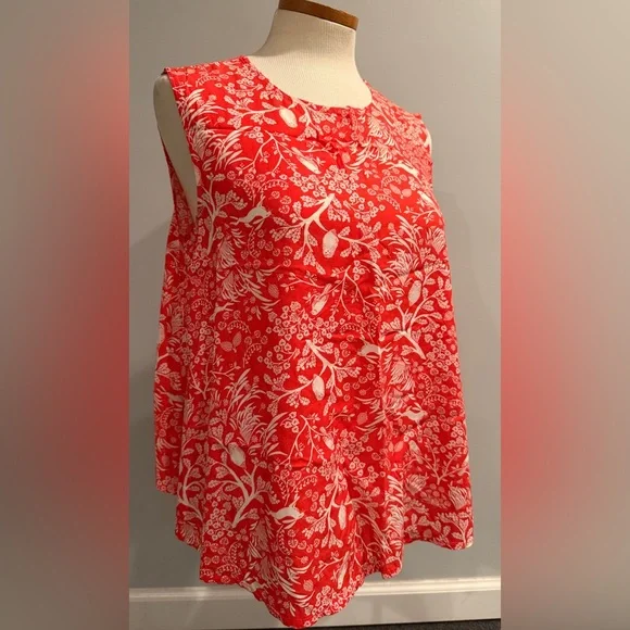 Old Navy Printed Tanks Woven Bunnies & Birds - Picture 6 of 8